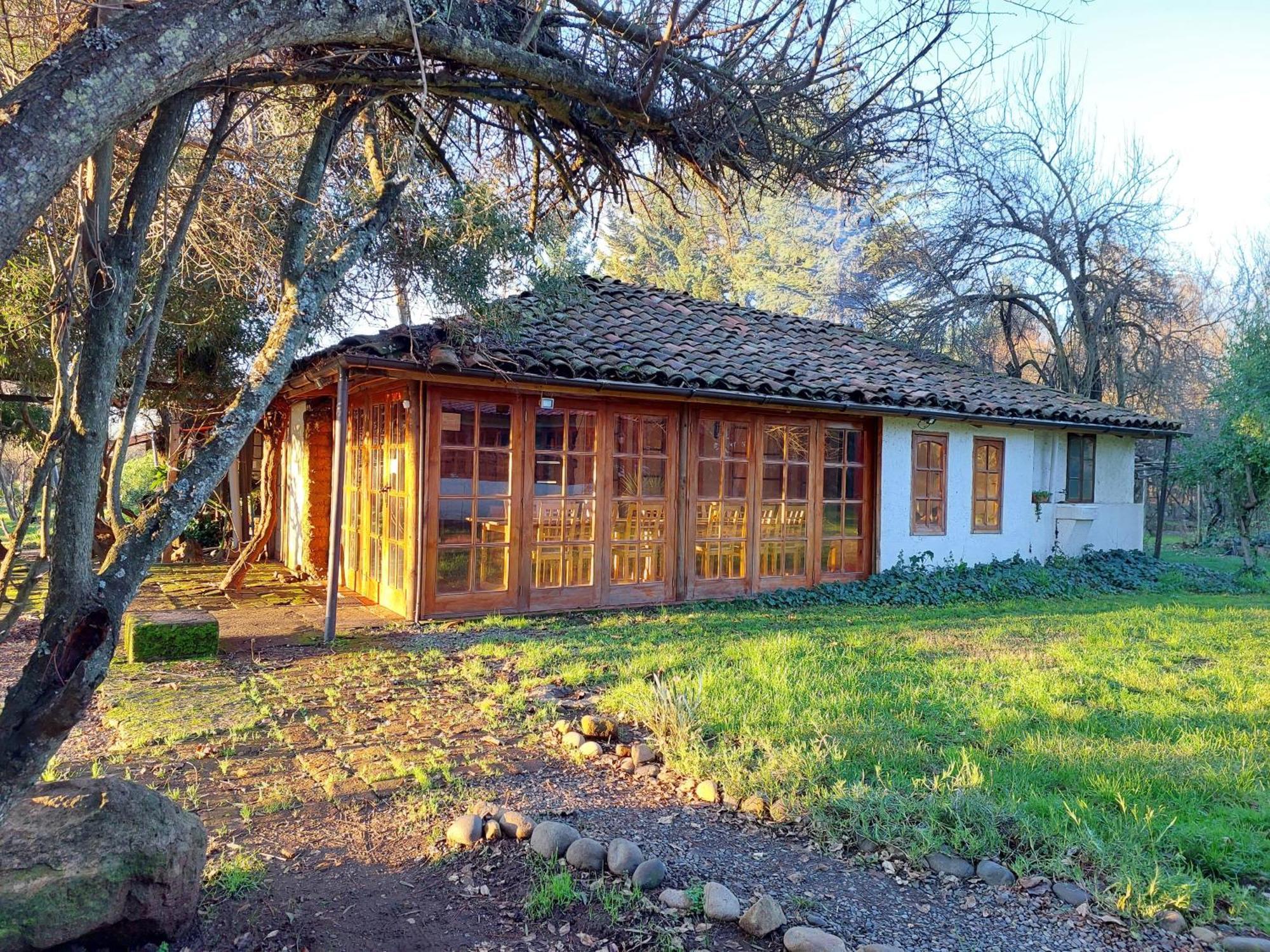 La Casa De Adobe Natural Y Mas Bulnes Exteriér fotografie